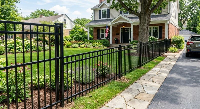 Aluminum Fence Replacement in Kansas City, MO
