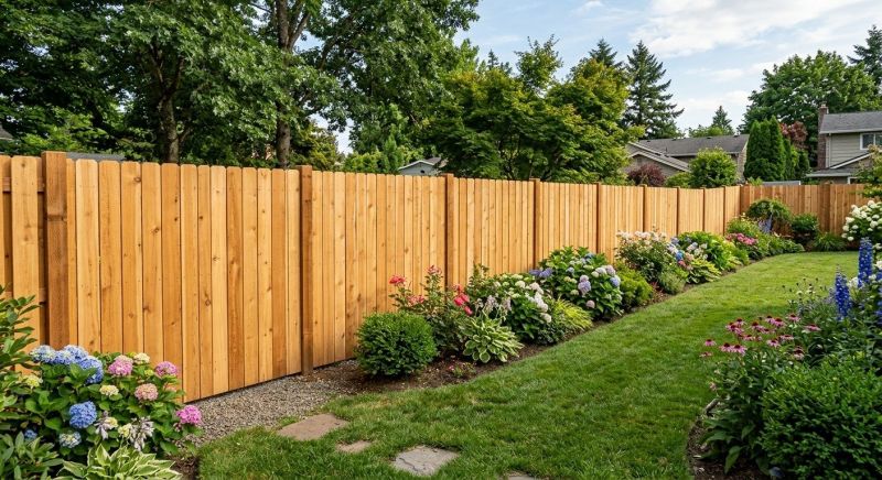 Cedar Fence Replacement in South Houston, TX