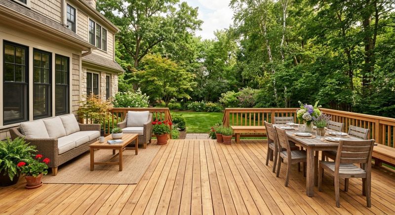 Deck Enlargement in Fairfield County, CT