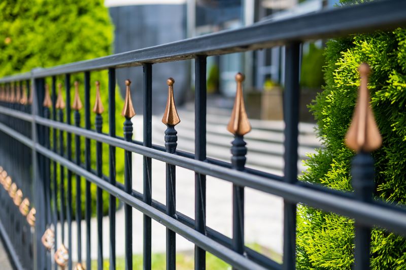 Gothic Iron Fence Installation in Alpharetta, GA