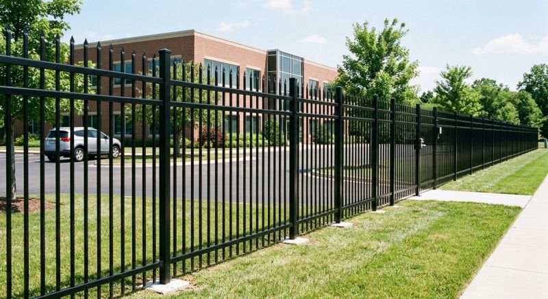 Metal Fence Construction in Alpharetta, GA