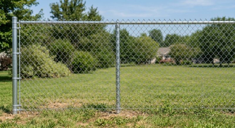 Metal Mesh Fence Installation in Roseville, CA