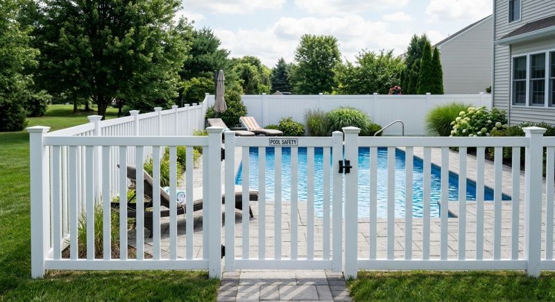 Pvc Pool Fence Installation in Kansas City, MO